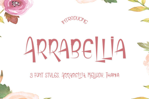Arrabellia Family: A Modern Display Font That Converts