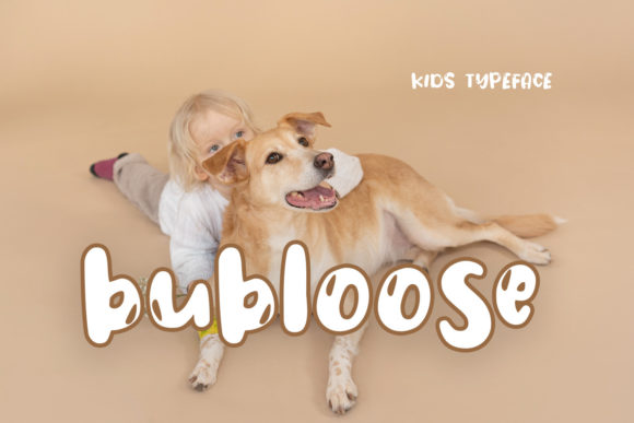 Bubloose: A Playful Display Font That Feels Like Real Branding