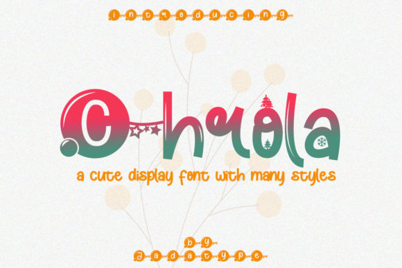 Chrola: A Display Font That Feels Like a Smile