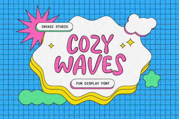 Cozy Waves: A Display Font That Makes Your Brand Feel Warm & Welcoming