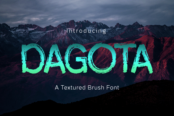 Dagota: A Brushed Display Font for Editorial Impact