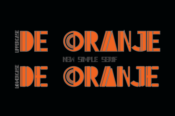 De Oranje: A Bold, Warm Display Font That Earns Its Space