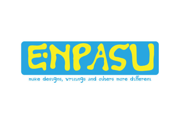 Enpasu: A Playful Display Font for Authentic Digital Brands