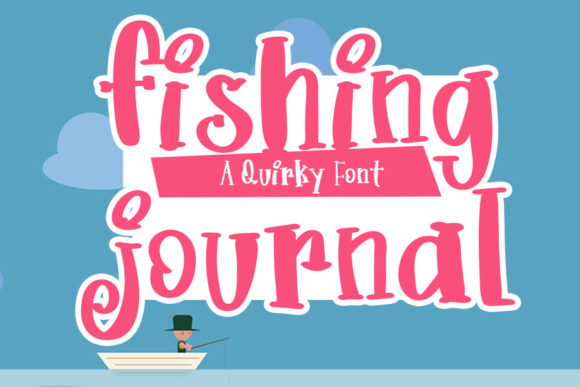 Fishing Journal: A Playful Display Font for Handmade Brands
