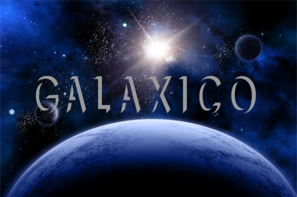 Galaxtico: A 3D Display Font That Makes Your Brand Pop