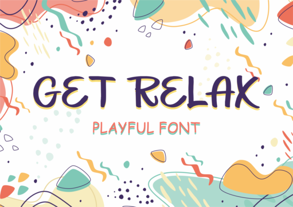 Get Relax: A Display Font for Thoughtful Editorial Design