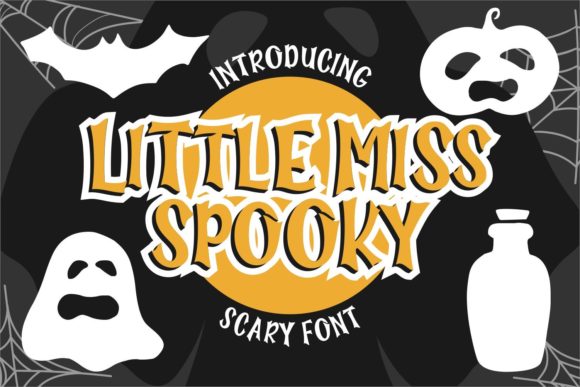 Little Miss Spooky: A Playful Display Font That Delivers Personality