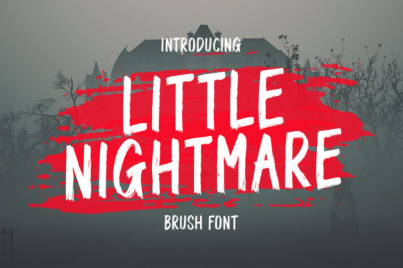 Little Nightmare: A Spooky-Perfect Display Font for Your Brand
