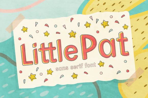 Little Pat: A Display Font That Feels Like a Thoughtful Pause