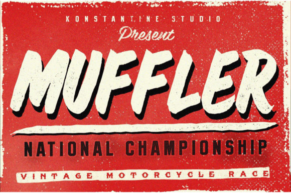Muffler: A Display Font That Builds Brand Trust
