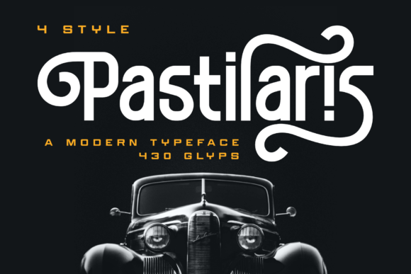 Pastilaris: A Whimsical Display Font for Memorable Branding