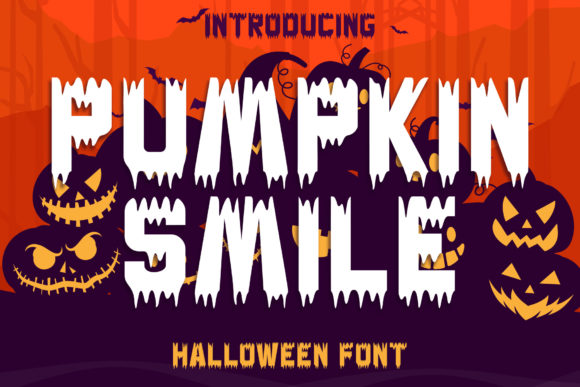 Pumpkin Smile: A Spooky-Cool Display Font for Scroll-Stopping Campaigns