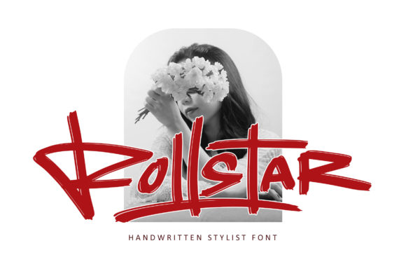 Rollstar: A Graffiti-Styled Display Font That Pops on Handmade Goods