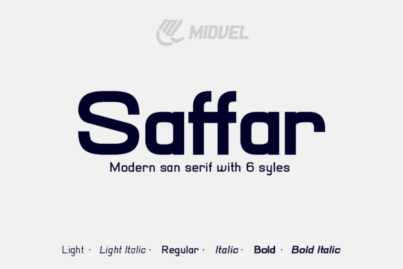 Saffar: A Modern Display Font That Actually Works