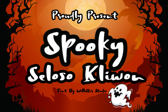 Spooky Seloso Kliwon: A Distinctive Display Typeface for Digital Design