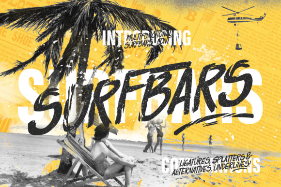 Surfbars: A Display Font That Makes Your Brand Feel Instantly Cooler