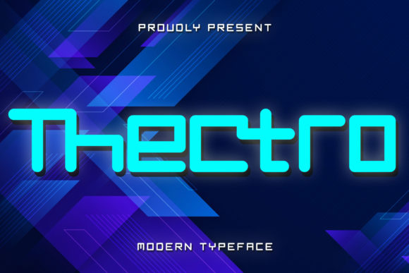 Thectro: A Robotic Display Font That Cuts Through the Feed