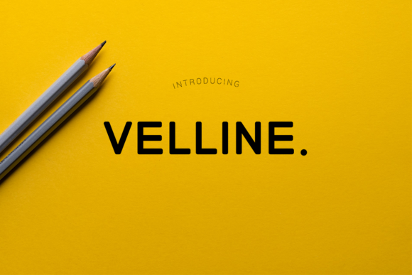 Velline: A Clean, Versatile Display Font for Crafters & Sellers