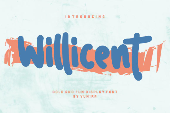 Willicent: A Playful Display Font for Digital Branding