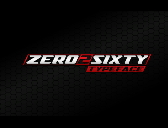 Zero2Sixty: A Sporty Display Font for Editorial Impact
